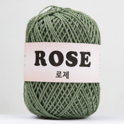 [어썸니트] 로제(rose) / 여름 실 / 모자 실 / 가방 실 / 소품 실, 6, 1개