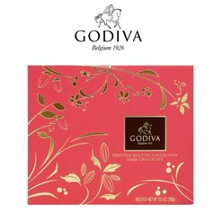 고디바 프레스티지 비스킷 컬렉션 다크 초콜릿 선물 세트 36개입 300g