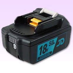 [오늘발송] 제이디가든 충전 배터리 JD1850 (마끼다 호환가능 배터리) 18V 5.0Ah, 1개