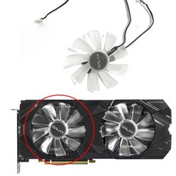 그래픽카드 지포스 컴퓨터 GALAX RTX2060S 100 2080TI 슈퍼 EX 그래픽 카드 냉각용 새로운 오리지널 2080 MM 4PIN DC 12V RTX2080 2070, 1.1pcs