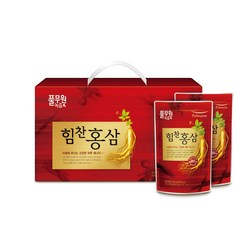 풀무원녹즙 힘찬홍삼 건강즙 홍삼즙 80ml x 30포