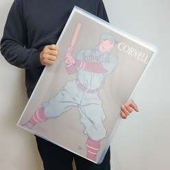 A3 A2 포스터파일 영화 보관 미술 방탄굿즈 브로마이드 대형포스터, A3 세로형 40매, 핑크