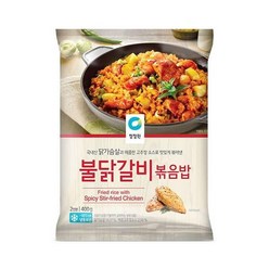 청정원 불닭갈비 볶음밥 400g, 4개, 4개