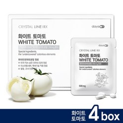데이즈온 크리스탈 라인 RX 화이트 토마토 14포 4박스