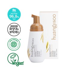 황지수 퓨어 데일리 포밍 클렌저 모이스쳐라이징, 180ml, 1개