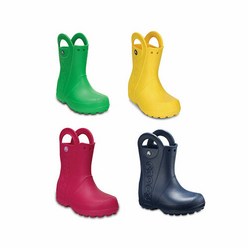 크록스 공식 키즈 HANDLE IT RAIN BOOT KIDS 4종 택1 23SKBT12803