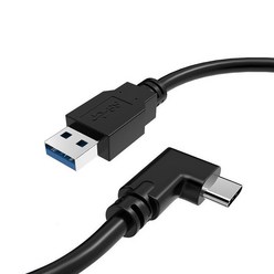 메타 오큘러스 퀘스트 2 3 링크 케이블 USB 3.2 A to C 5Gbps PD60W, 5m, 1개