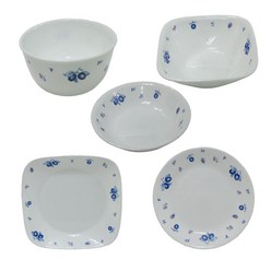 코렐 블루베리 공기 대접 냉면기 접시 식기 그릇 단품선택, 1개, 우동7I