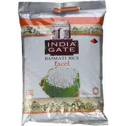 India Gate - White Basmati XL Rice - Excel 10 Pound null, 1