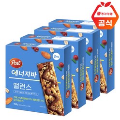 [포스트] 에너지바밸런스 150g x 4박스 총12개입, 4개