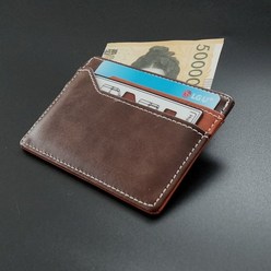 [자스나로 BRO-8] 슬림한 카드홀더 미니카드지갑 NFC중복인식방지특허