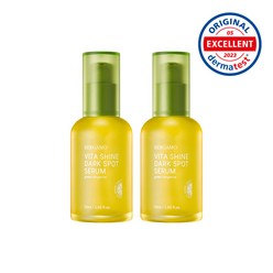 베르가모 청귤 비타샤인 잡티세럼 50ml 2개 세트 / 미니세럼 10ml + 마스크팩 증정, 2세트