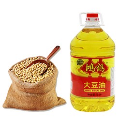 북대황 훙허 대두유 20L 콩기름 1급식용유 대용량 중국식품 업소용 가정용, 1개, 5L