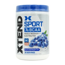Scivation 싸이베이션 엑스텐드 BCAA 블루 라즈베리 345g(12.2oz) XTEND Sport BCAA Powder Blue Raspberry, 345g, 1개