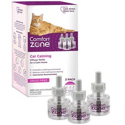 Comfort Zone 고양이 카밍 디퓨저 리필 6개, 3 refills