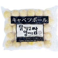 아쿠아링크 닭양쌈 닭가슴살양배추쌈, 오리지날, 1개, 1kg