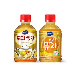 [해태htb] 썬키스트 모과생강 280ml 12페트 + 허니유자 280ml 12페트 / 총 24페트, 상세페이지 참조, 상세페이지 참조, 상세페이지 참조, 상세페이지 참조