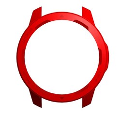 PC용 케이스 프레임 프로텍터 커버 미워치용 S1 액티브 스크래치 방지 쉘용, 빨간.