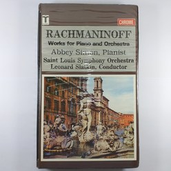 RACHMANINOFF 라흐마니노프 4개의 피아노 협주곡과 파가니니 주제에 의한 변주곡 (중고 3테이프)