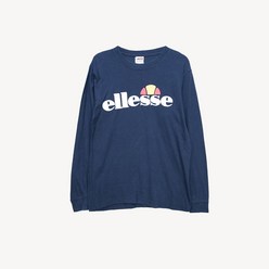 ELLESSE 엘레쎄 빅로고 라운드넥 티셔츠 MAN_S