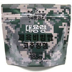 일빵빵 전투식량 대용량 제육비빔밥 고추장형 185g 기타즉석식품, 3개