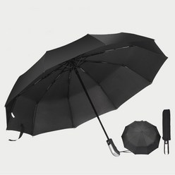 자동 대형 접는 우산 큰 크기 Windproof 여자 남자 Automat 비 우산 야외 여행 비즈니스 블랙 자동차 파라솔