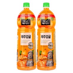 미닛메이드 프리미엄 제주감귤 페트, 1.5L, 12개