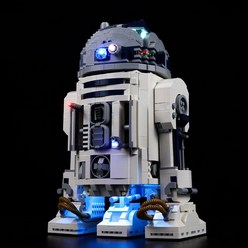 레고호환 75308 스타워즈 로봇 R2-D2 루카스 원격 제어 사운드 라이트 버전, 단품