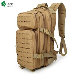 3P Military Bag Army Tactical Outdoor Camping Men s Backpack Oxford [B00029304] 러시아 팬 레이저 가방 공격 육군 전술 남자 배낭 야외 여행 어깨 등산, 카키색 옷감