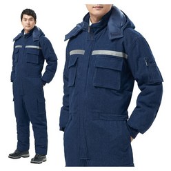 겨울용 스즈끼(일체형) 방한복 정비복 낚시복 항공우주복 경신코리아 KSK -137 (데님지 청바지기지)