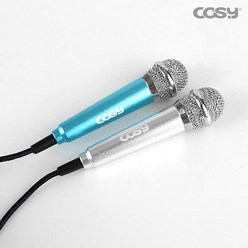 [COSY]코시 스마트폰 노래방 마이크 MK3060, 실버