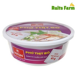 [루츠팜]베트남 쌀국수 포띠보 120g 포 보 소고기 컵라면 pho thit bo