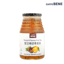 기타 [카페베네] 망고패션후르츠1kg, 상세페이지참조, 1000g, 단품