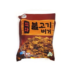 대신 직화불고기버거 160g 편의점햄버거 매점빵식사, 1개