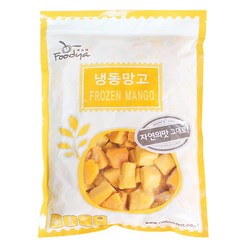 푸드야 냉동 망고 다이스 1kg, 1개