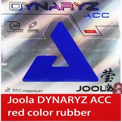 Joola Dynaryz ACC AGR 탁구 고무 공격 루프 포함 좋은 속도 라켓 슈퍼 바운스 스폰지, [04] DYNARYZ ACC red