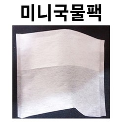 국물팩 다시팩 다시백 차거름망 티백주머니 차망 우림팩, 중(11.5cm*9.5cm) 100매, 1개