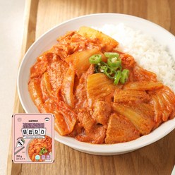[싱글팩토리] 김치짜글이 덮밥소스 210g 렌지용 초간단 간편조리 혼밥, 1개