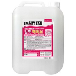 사라야 알펫 SP-4 20L / 곡물발효알코올 76.8% 소독제 / 기구등의 살균소독제, 20L x 1통, 1개