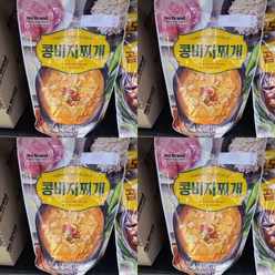 노브랜드 콩비지찌개, 500g, 4개