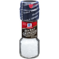 McCormick Sea Salt Grinder 맥코믹 씨솔트 글라인더 60g X 4개, Single