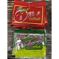 미얀마 Myanmar 발효찻잎 Pickled Tea 16g*10p, sourandspicy, 16g