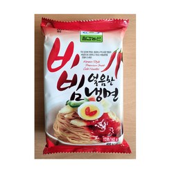 칠갑농산 얼음찬 비빔냉면 140g x 10개 1BOX