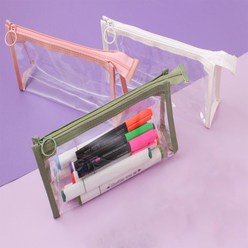 [아이디몬] PVC 투명 파우치 색상랜덤
