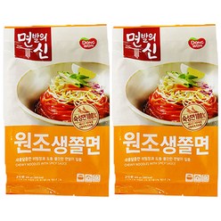 동원 면발의신 원조 생쫄면, 2개, 405g