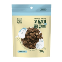 브리더랩 고먐미 동결건조 미니 큐브 참치 20g, 참치맛, 6개