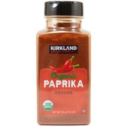 커클랜드 시그니처 오가닉 파프리카 가루 374g (Kirkland Signature Organic Paprika Ground 13.2 oz), 1개