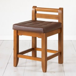 4203 SL겔러리 스툴 보조의자 화장대의자 간이의자 인테리어의자 원목의자 엔틱 빈티지 디자인 신라목재 다양한색상 아이보리 초코 브라운 블랙 화이트, 40]디오-엔틱, 1개
