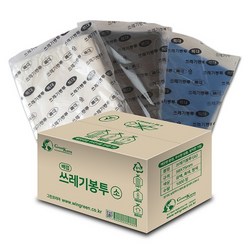 배접 쓰레기봉투 ( 소 ) 검정색 1000장 ( 58x75cm / 30리터 ), 30L, 1000개