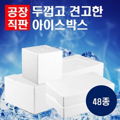 스티로폼 아이스박스 택배 샘플 식품 상자, 16_1E4G_대하(대) 2k, 1개